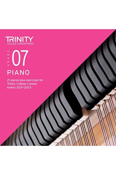 Faber Music Ltd. مقطوعات امتحان البيانو بكلية ترينيتي لندن بالإضافة إلى التمارين 2021-2023 الصف السابع قرص مضغوط فقط 21 قطعة بالإضافة إلى