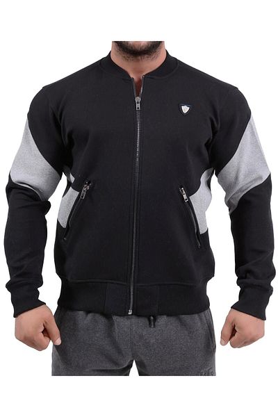 Big Sam Winter Gray Tracksuit Jacket - Stilya 3610