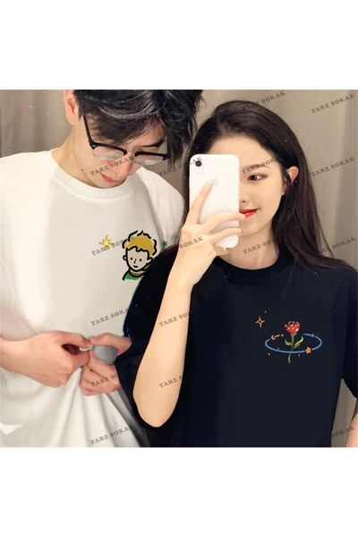 Tarzsokak Noul sezon Tir Harajuku Style Couple Lover Couple - 2 piese