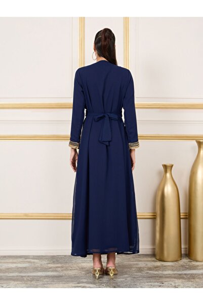 Maxim Creation By Styli Embellished Belted Kaftan