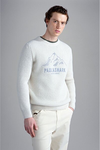 PAUL&SHARK MEN'S KNITTED ROUNDNECK C.W. WOOL