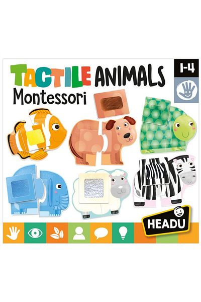 CARIOCA Carıoca Headu Tactıle Animals Montessori (1-4 YEARS)