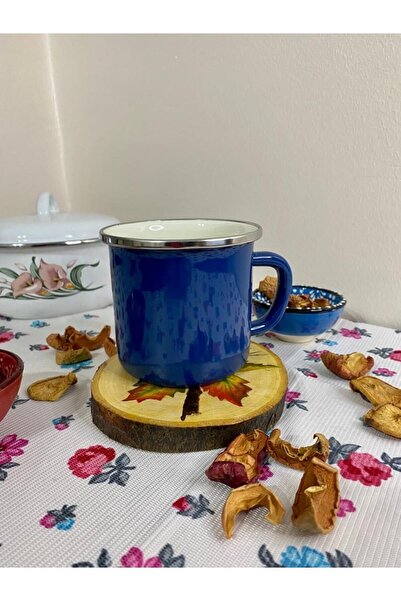 emaye market Emaye Bardak / Kupa/ Kamp Bardağı /kahve Fincanı 10 Cm