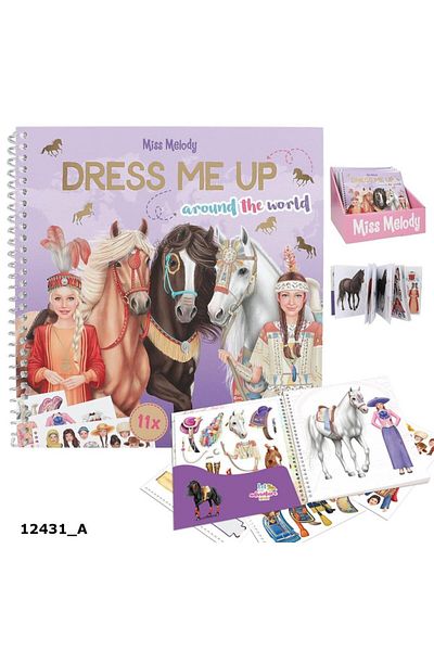 Top Model Design Book - Miss Melody Dress Around
