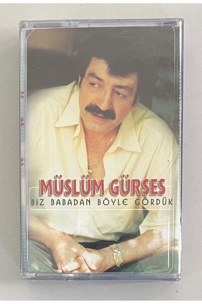 Plakevi İzmir Müslüm Gürses Biz Babadan Böyle Gördük Kaset (Jelatininde Sıfır...