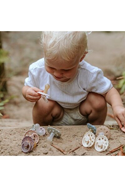 Frigg Fairytale 0-6 Ay Krem Unisex Bebek Kauçuk Emzik