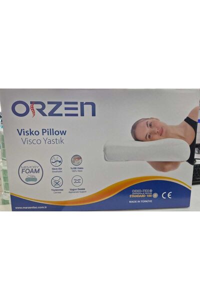 ORZEN Pernă Ortopedică Visco - Pentru bărbați și femei