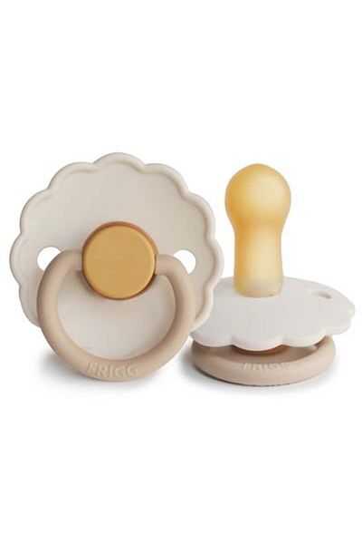 Frigg Daisy Chamomile Rubber Pacifier - 6-18 Months
