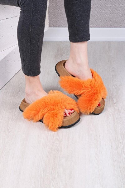 Glenz Women's Daily Cross Plush Slippers Ts1132