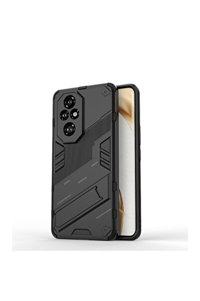 Microcase Honor 200 Pro Matrix Serisi Armor Standlı Perfect Koruma Kılıf - Si...
