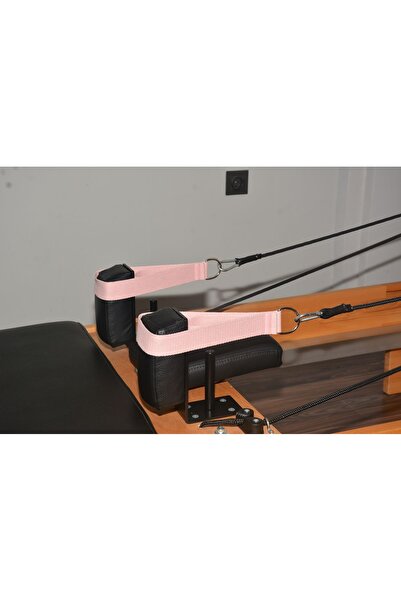 Drop Pilates Reformer Pilates Double Straps ( Ikili ) Elcik Pembe