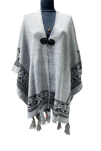 mim eşarp Akmoda - Thick Winter Knitwear Long Poncho