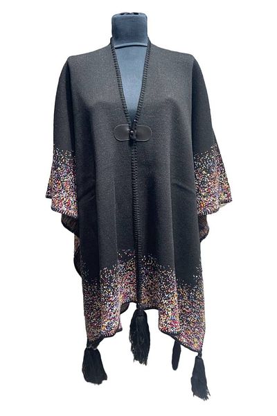 mim eşarp Akmoda - Thick Winter Knitwear Long Poncho