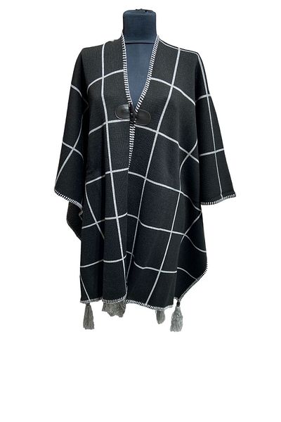 mim eşarp Akmoda - Thick Winter Knitwear Long Poncho