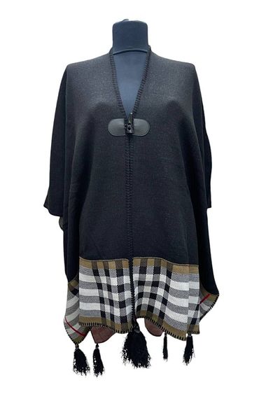 mim eşarp Akmoda - Thick Winter Knitwear Long Poncho