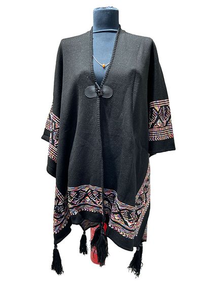 mim eşarp Akmoda - Thick Winter Knitwear Long Poncho