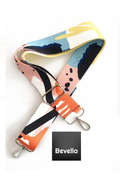 Bevella Polyester Column Adjustable Bag Handle (120 CM) / Brush Pattern