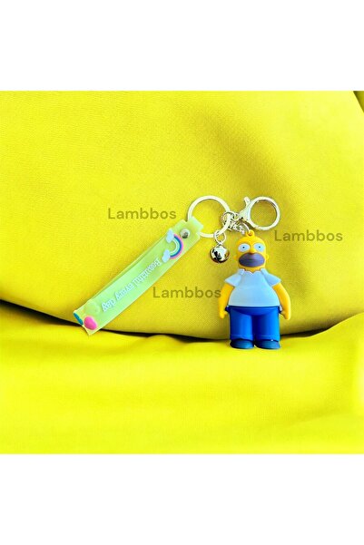 Lambbos شخصية سلسلة مفاتيح عالية الجودة من سمبسون