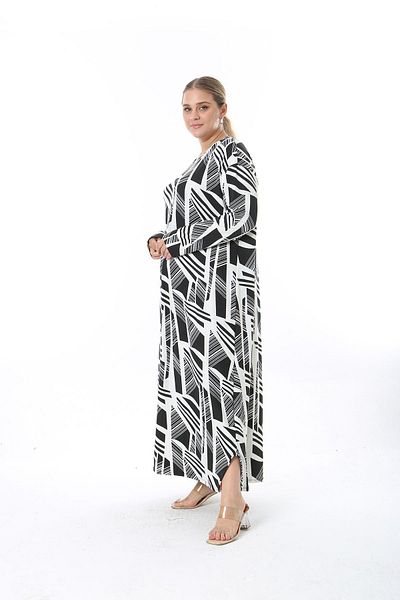 XL Modam Μεγάλο μέγεθος Strandart One Size - 140 cm στήθος, 144 cm Basen Lycra Cashmere Ρούχα