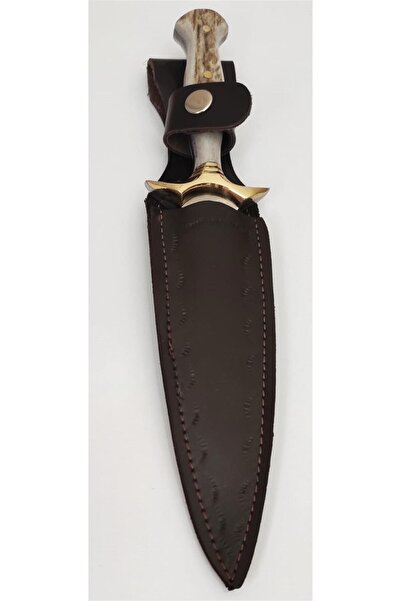 Hisar Mutfakta Iki Ağızlı Hançer Modeli Av Ve Kamp Bıçağı