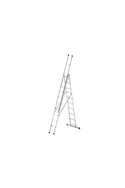 NARVON 3x3 (9 M) A Tipi Sürgülü Alüminyum Merdiven