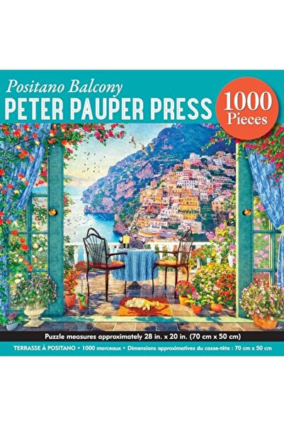 Peter Pauper Press Positano Balcony 1000Piece Puzzle
