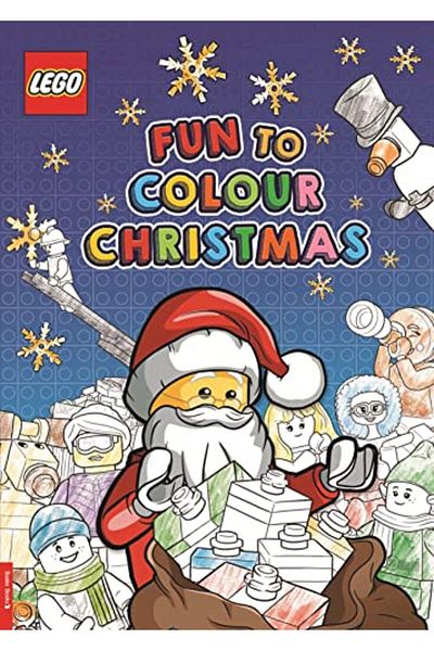 Hachette Lego R Iconic Fun To Colour Christmas