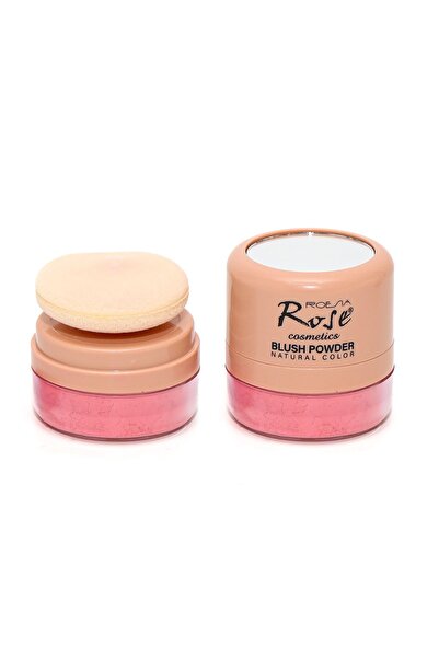 Roesıa Rose Cosmetics Rose Aynalı, Süngerli Toz Allık - Blush Powder
