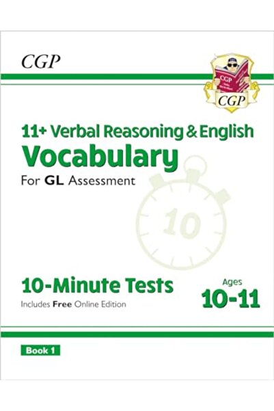Coordination Group Publications Ltd CGP 11 اختبارًا لمدة 10 دقائق للمفردات لل...