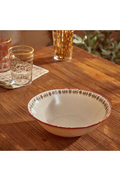 Bella Maison Indian Porcelain Salad Bowl (23 cm)