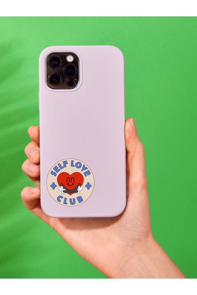 ANSHA CRAFTS "Self Love Club" Laptop Notebook Tablet Phone Sticker