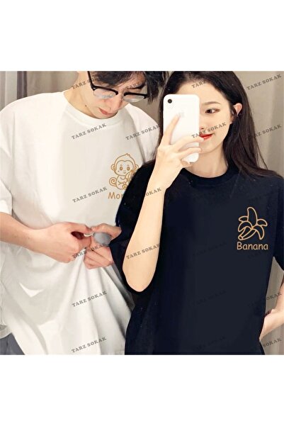 Tarzsokak New Season Tir Harajuku Style Couple Lover Couple Ρούχα - 2 Τεμάχια