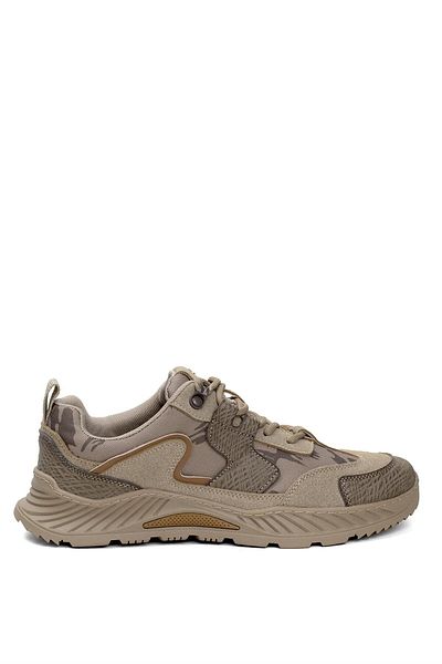 Voyager E126 Ανδρικά - Γνήσιο Δερμάτινο Χρώμα Άμμου Casual Παπούτσια