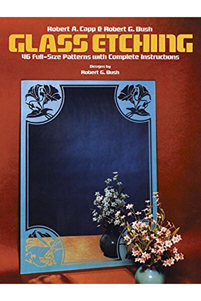 Dover نقش الزجاج 46 نمطًا بالحجم الكامل مع التعليمات الكاملة