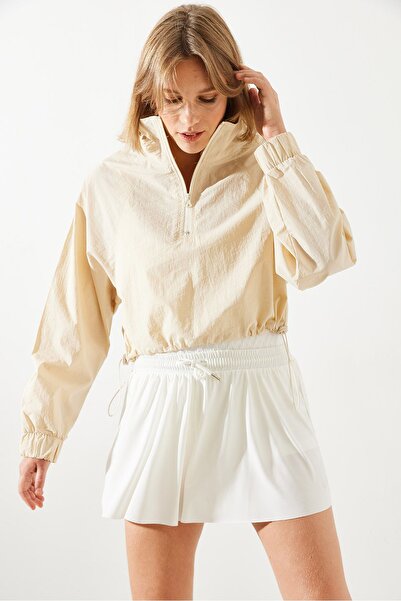 Bianco Lucci Γυναικείο αδιάβροχο με φερμουάρ - MBMS002 60501002