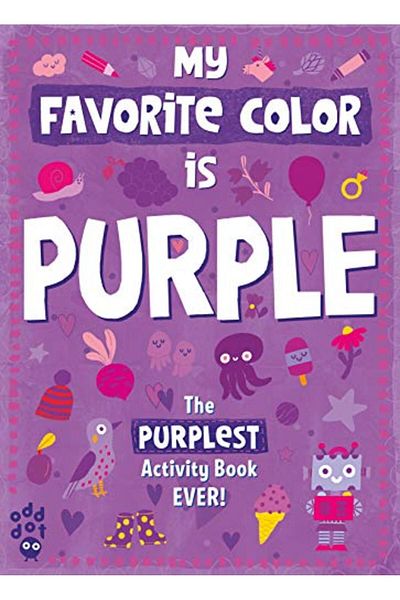 Macmillan Distribution My Favorite Color Activity Book Purple