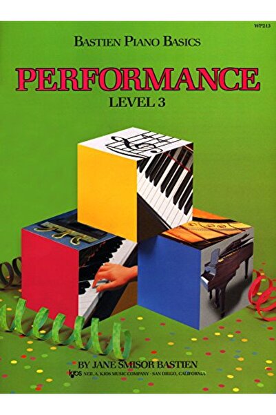 Faber Music Ltd. أساسيات العزف على البيانو من Bastien المستوى 3