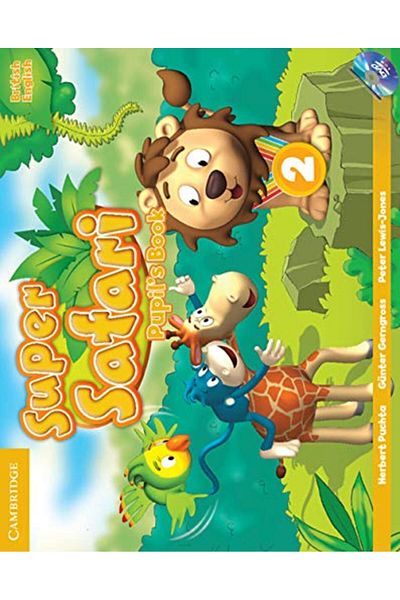 Cambridge University Press Super Safari Level 2 Pupils Book With Dvdrom