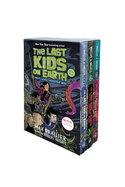 Penguin Random House آخر الأطفال على الأرض - المستوى التالي - كتب Monster Box 46