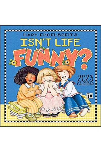 Simon Schuster تقويم الحائط الصغير لماري إنجلبرايتس 2023 أليس الحياة مضحكة