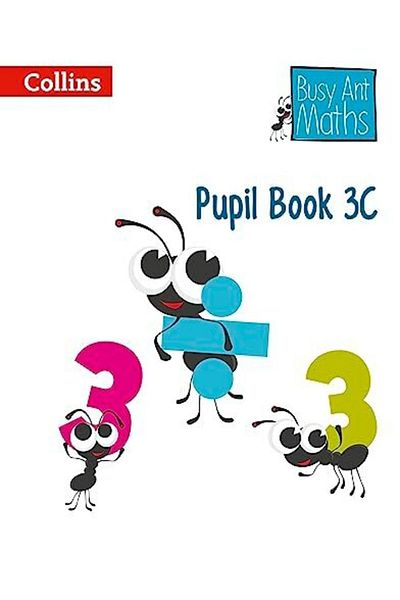 Harper Collins كتاب الطالب للصف الثالث الابتدائي النسخة الأوروبية من كتاب Busy Ant Maths