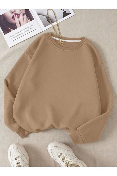 Machetta Unisex Oversize Χειμερινό Φούτερ - Φούτερ με λαιμόκοψη