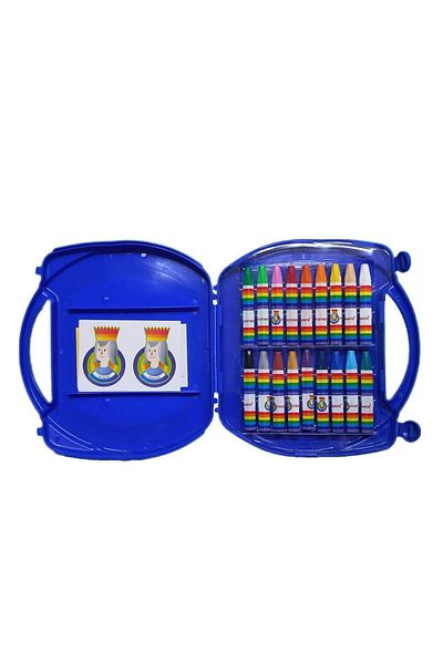 Monami 18 Color Pastel Blue Paint with Bag