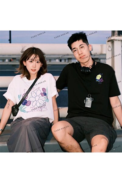 Tarzsokak New Season Tir Harajuku Style Couple Lover Couple Ρούχα - 2 Τεμάχια