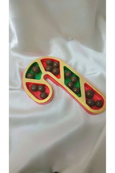 shamatolyesi Decorative Fragrant Stone New Year's Decoration Christmas Candy Cane Holder Turkish Delight Holder