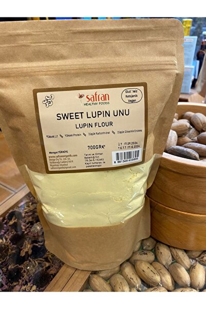 Safran Ketojenik & Glutensiz Tatlı Lupin Unu 700 gr