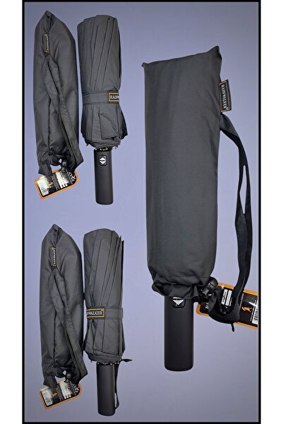 Rainwalker 16 Telli Rüzgarda Kırılmayan Full Otomatik Şemsiye
