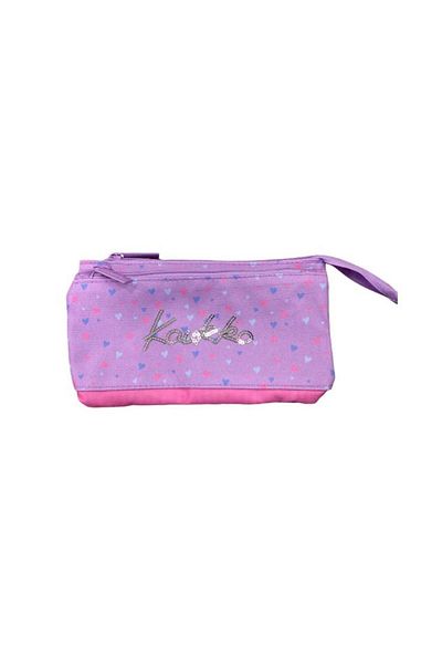 KAUKKO Lilac Herats K2675 - Hat, Acoordion Pencil Bag