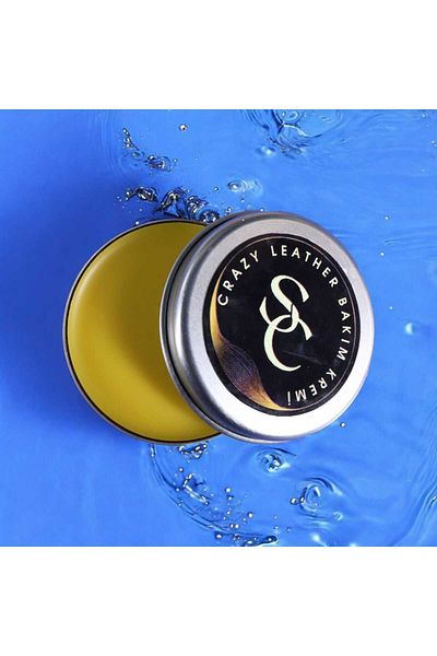 Shoes Comfort Crazy Leather - 35gr Care Cream, Natural Leather Nourishing, Protective and Water Repellent
