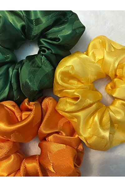 PratikDikisco Σετ 3 τεμαχίων με σατέν αγκράφες με σχέδια